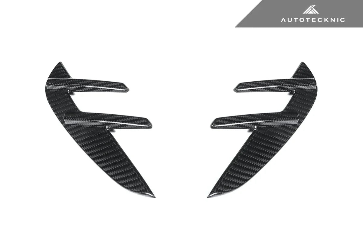 AutoTecknic G8X M3 / M4 Dry Carbon Fiber Fender Trim Set