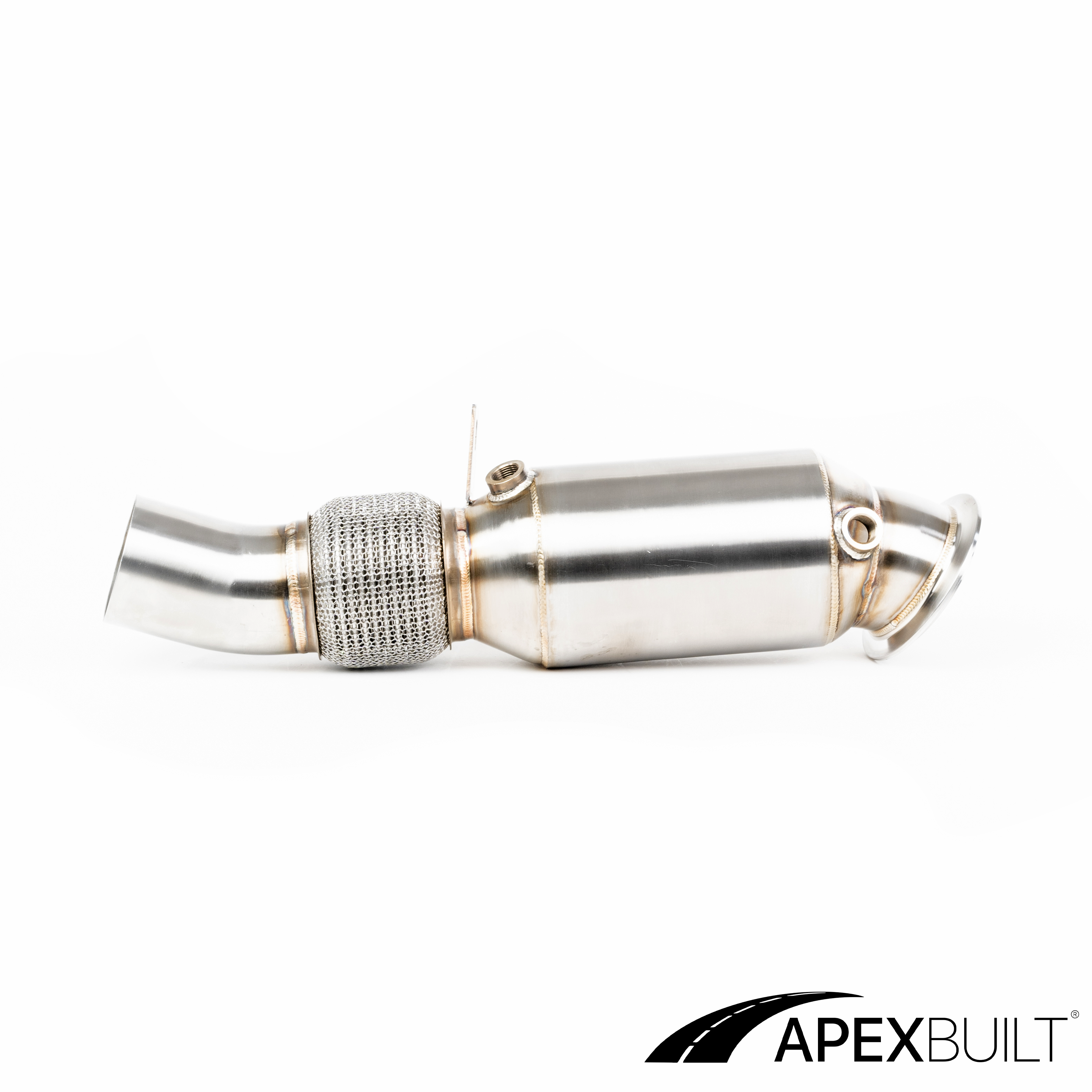 ApexBuilt® BMW F01/F06/F10/F15 N55 High-Flow Catted Downpipe (EWG/4")(2013-18)