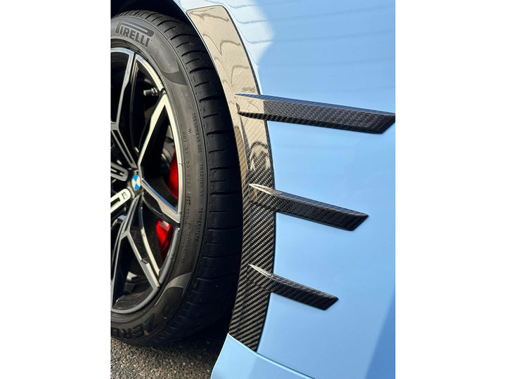 AutoTecknic G87 M2 Dry Carbon Front Fender Arch Trim Set