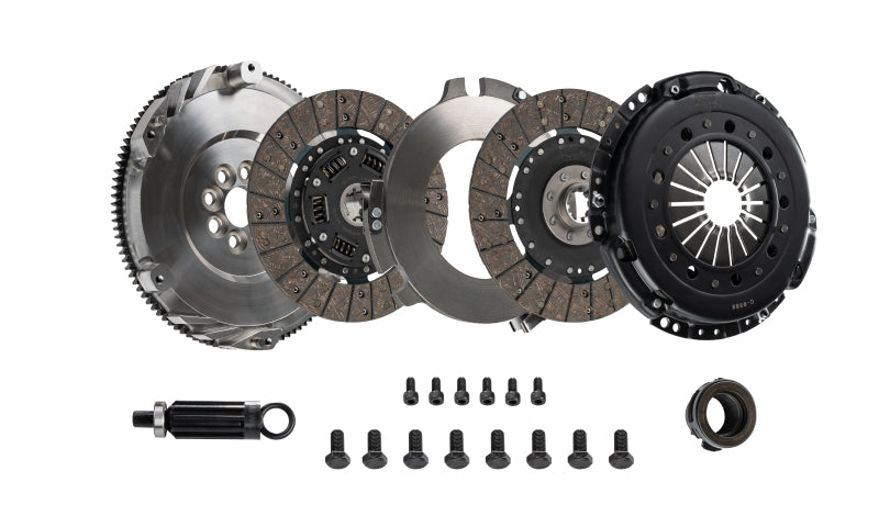 DKM Clutch 09-16 BMW Z4 35i MS Organic Twin Disc Clutch Kit w/Flywheel (660 ft/lbs Torque)