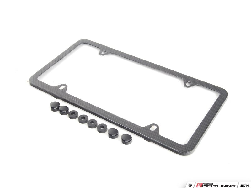 License Plate Frame - Carbon Fiber