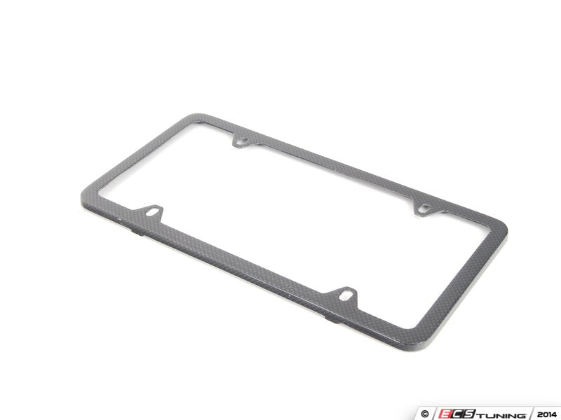 License Plate Frame - Carbon Fiber