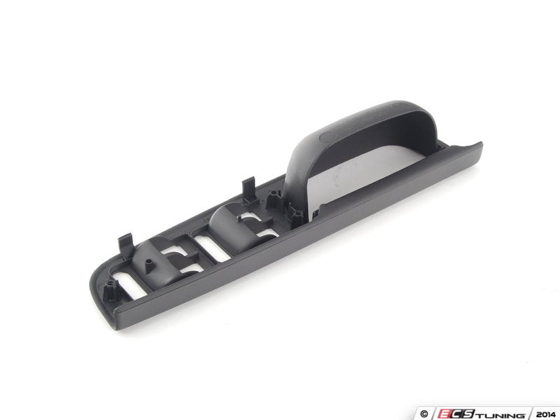 Grab Handle Window Switch Cover - Left (Driver) Satin Black