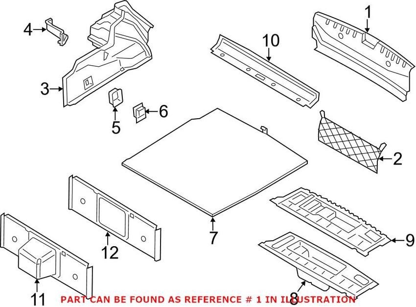 Rear Body Panel Trim Panel – Rear