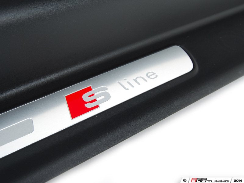 S-Line Door Sill Kit - Satin Black