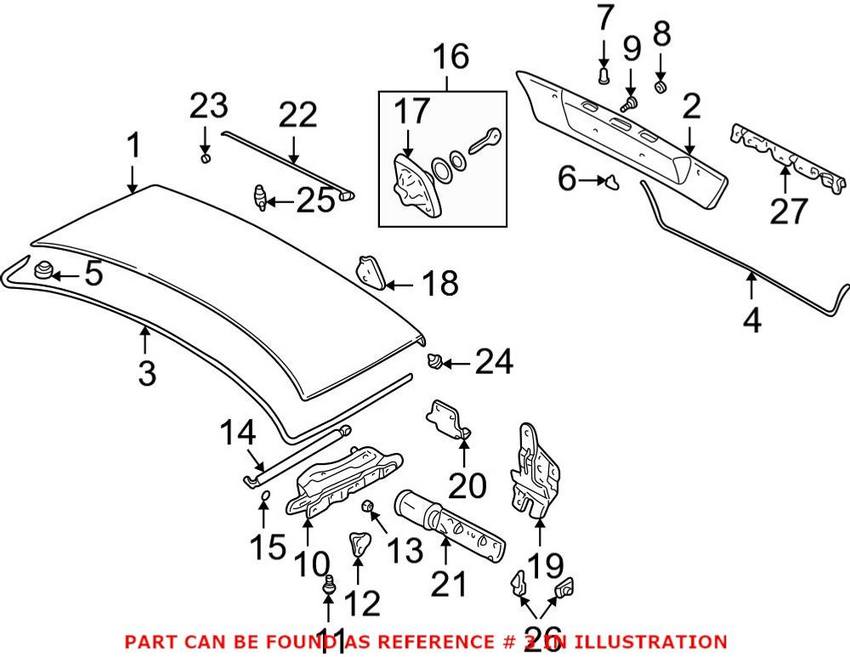 Trunk Lid Seal