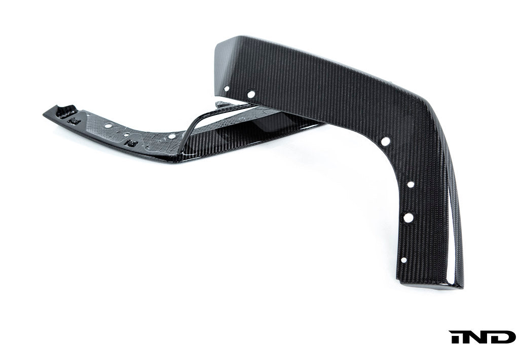 AutoTecknic F95 X5M Pre-LCI Performance Dry Carbon Front Splitter Set