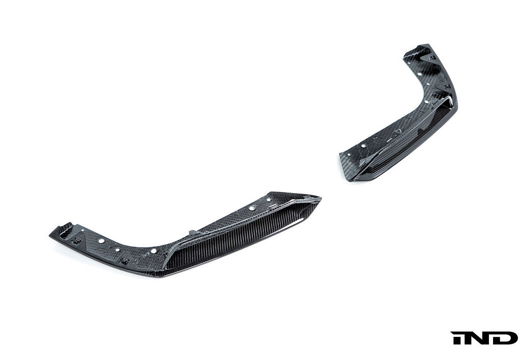 AutoTecknic F95 X5M Pre-LCI Performance Dry Carbon Front Splitter Set