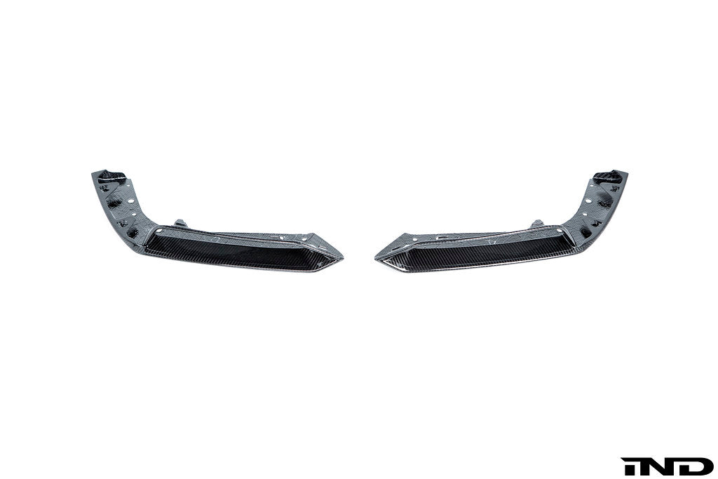 AutoTecknic F95 X5M Pre-LCI Performance Dry Carbon Front Splitter Set