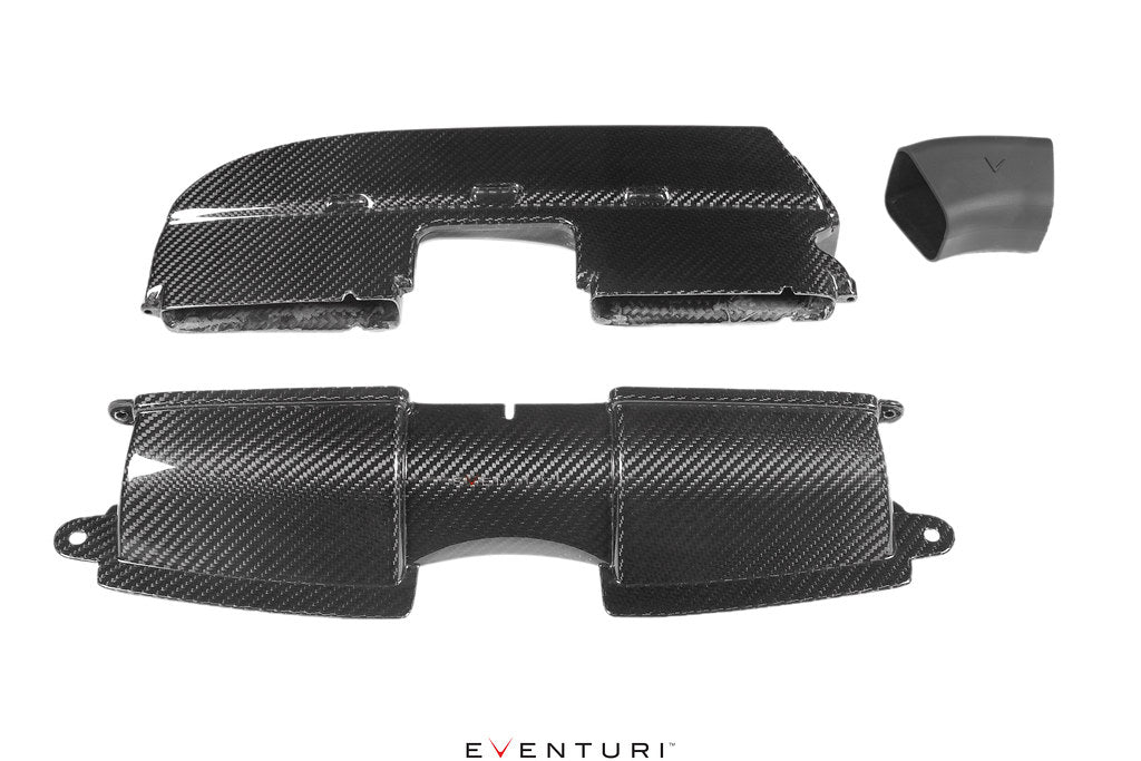 Eventuri BMW E9X M3 Carbon Duct Set - Gloss