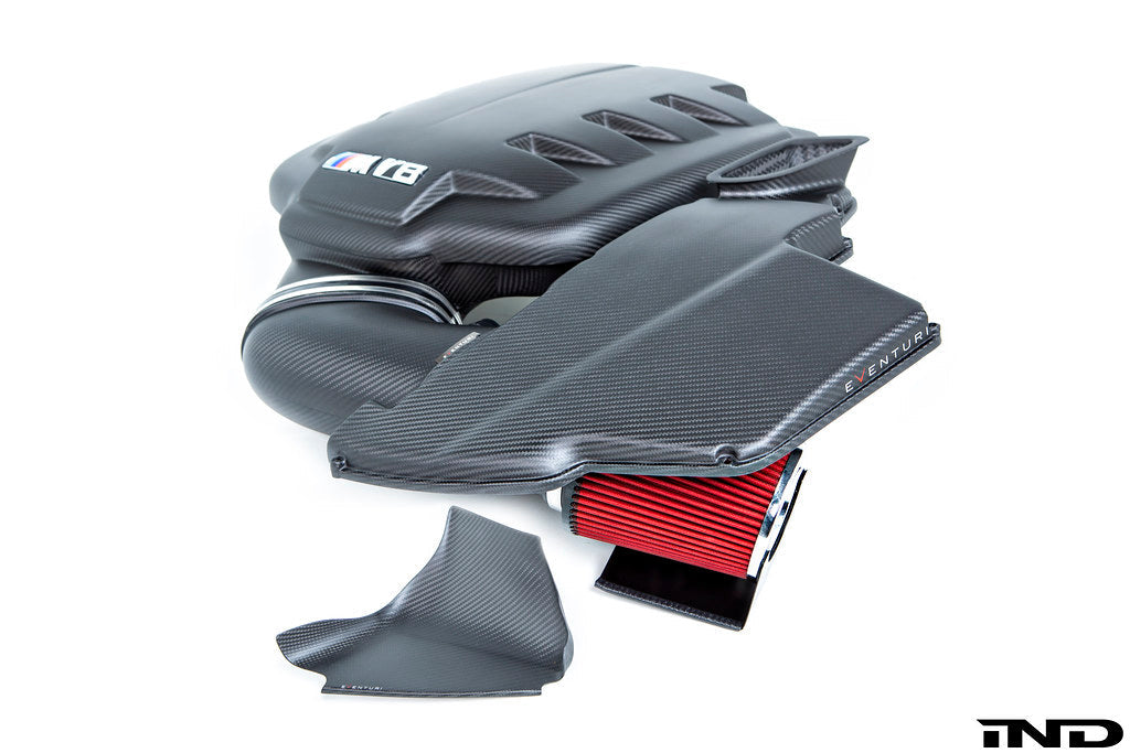 Eventuri BMW E9X M3 (S65) Black Carbon Inlet Plenum - Matte