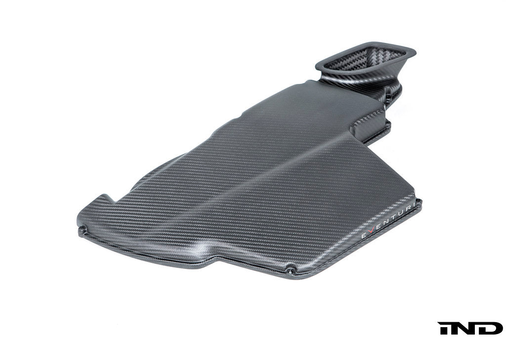 Eventuri BMW E9X M3 (S65) Black Carbon Airbox Lid - Matte