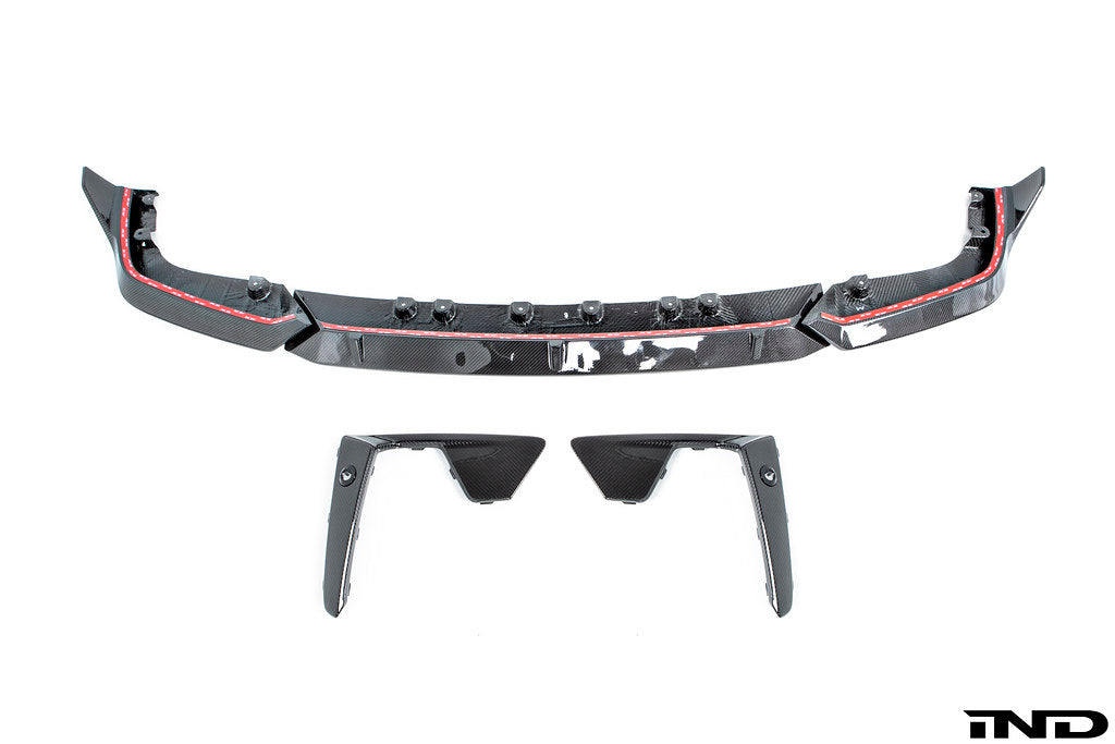 AutoTecknic F95 X5M Pre-LCI Carbon Front Lip and Bumper Trim Package