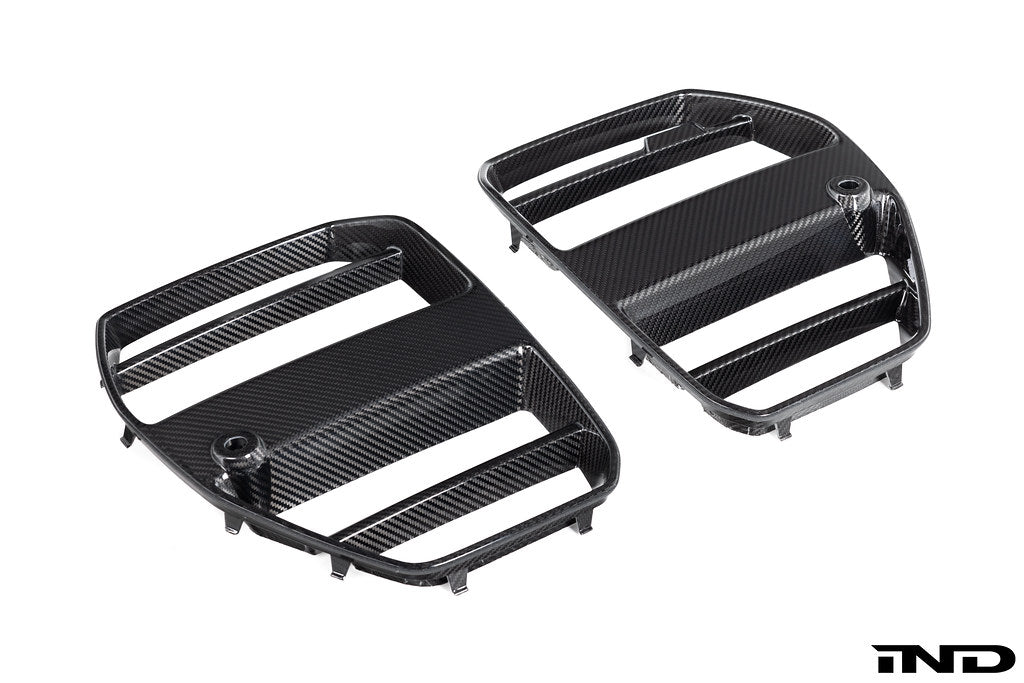 AutoTecknic G8X M3 / M4 Dry Carbon Podium V1 Front Grille