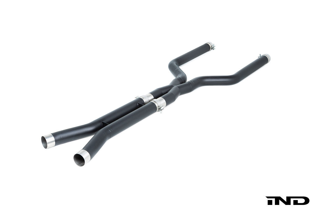 Eisenmann F95 X5M / F96 X6M Black Series Performance Exhaust + Carbon Tip Set - Valved