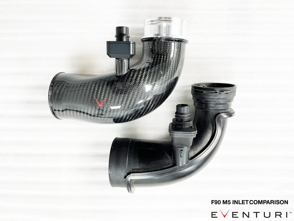 Eventuri BMW F90 M5 / F9X M8 Carbon Turbo Inlet Set