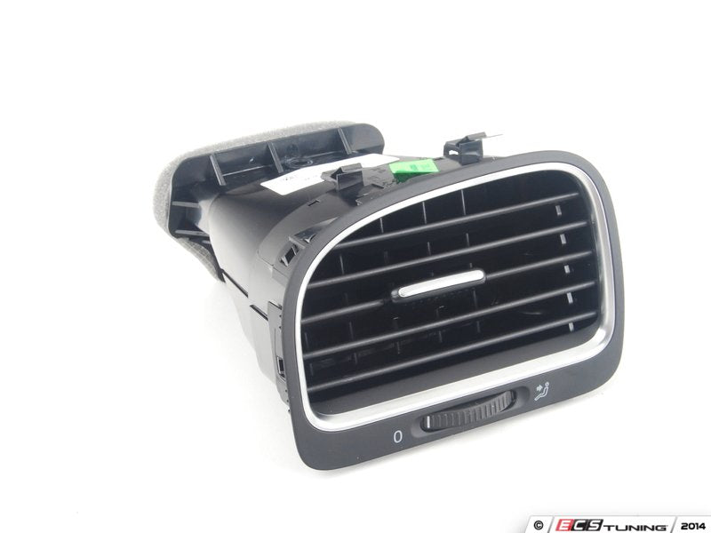 Front Air Vent - Black With Chrome Trim