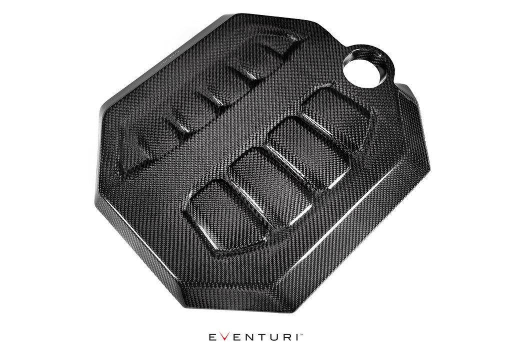 Eventuri VW Golf MK8 GTI / R Black Carbon Engine Cover