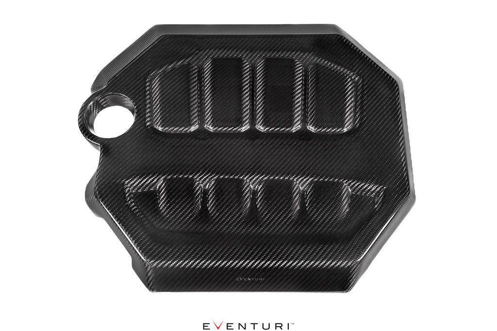 Eventuri VW Golf MK8 GTI / R Black Carbon Engine Cover