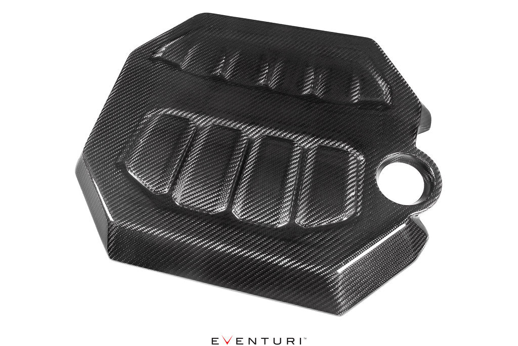 Eventuri VW Golf MK8 GTI / R Black Carbon Engine Cover