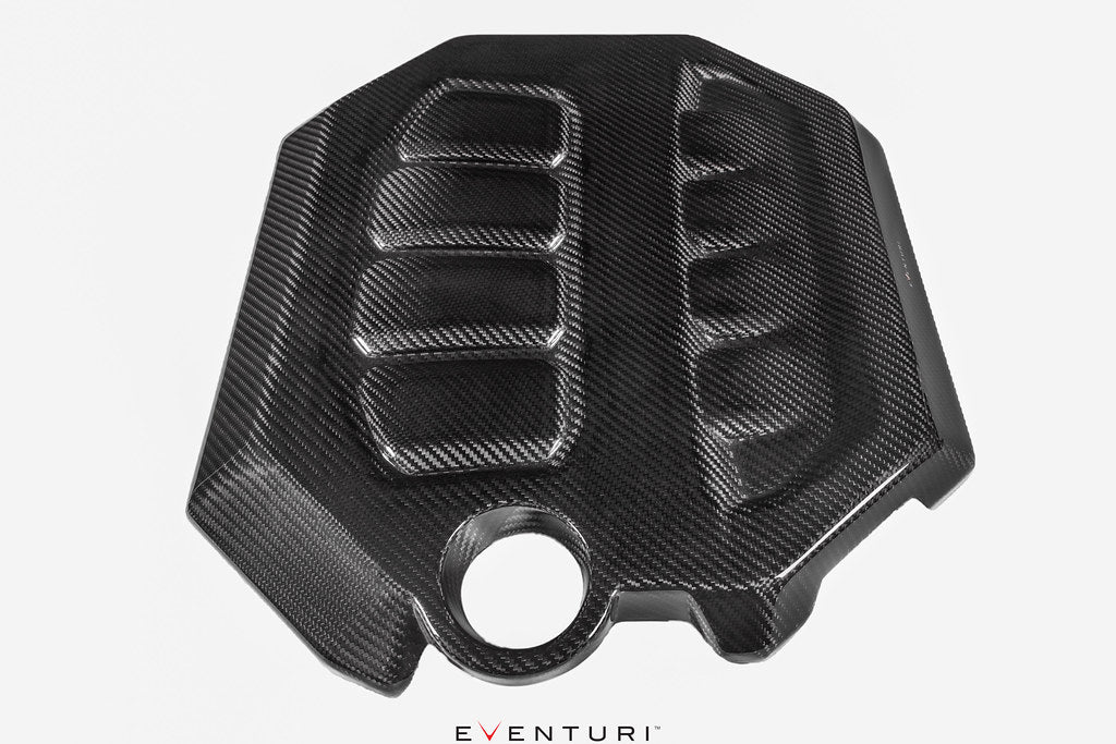 Eventuri VW Golf MK8 GTI / R Black Carbon Engine Cover