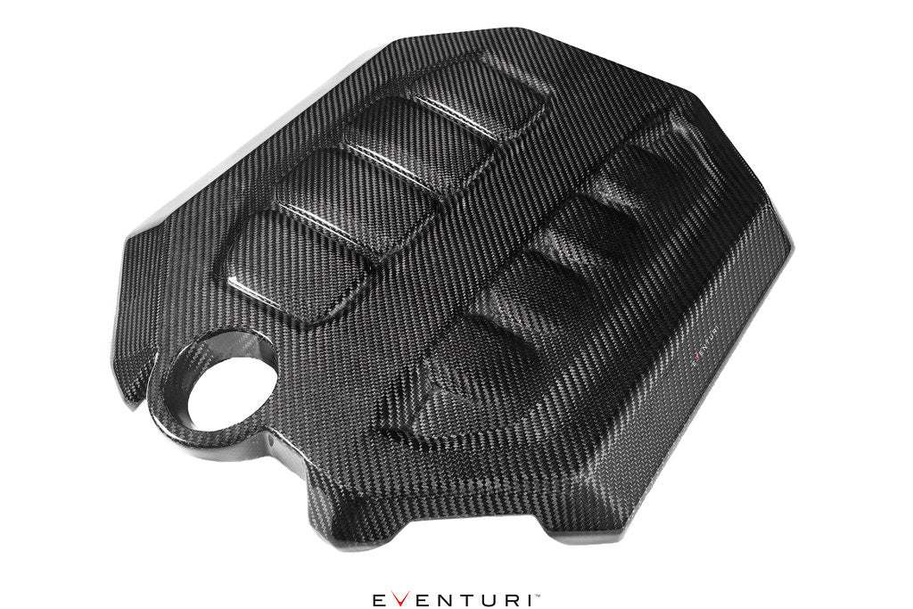 Eventuri VW Golf MK8 GTI / R Black Carbon Engine Cover