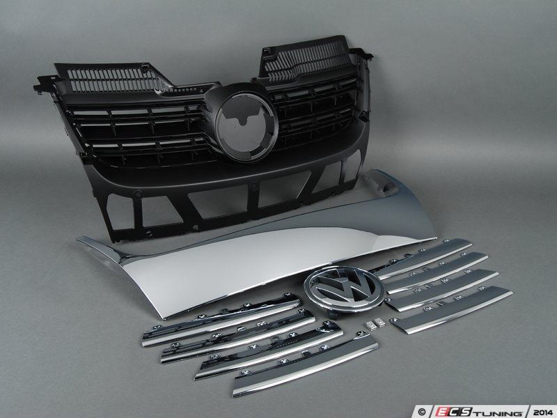 Chrome Jetta Grille Kit