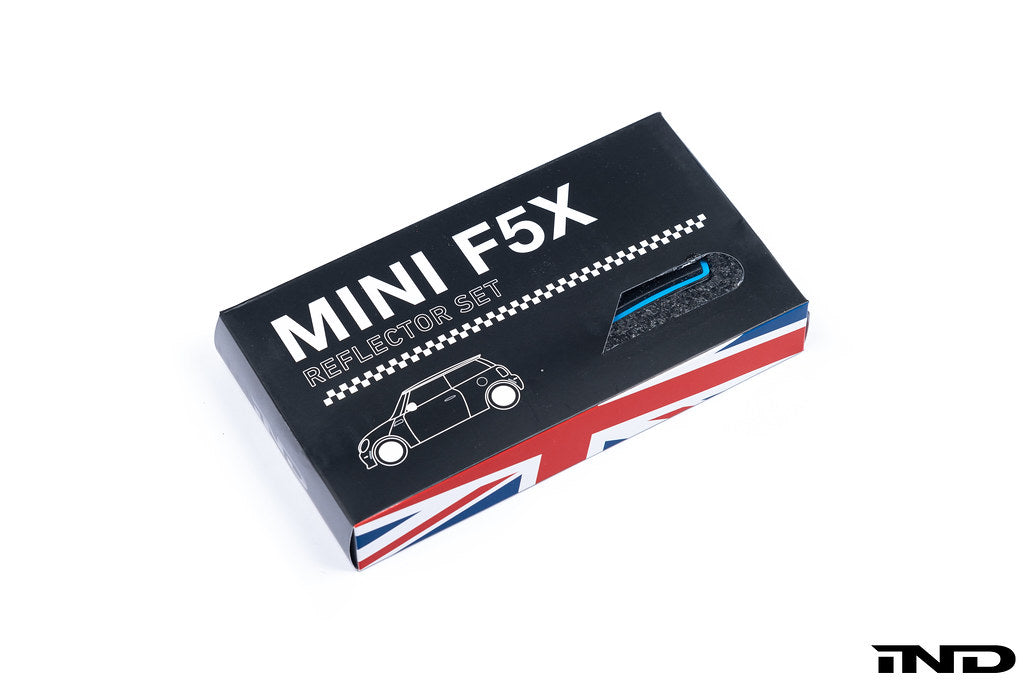 IND F5X Mini Cooper Front Reflector Delete Set