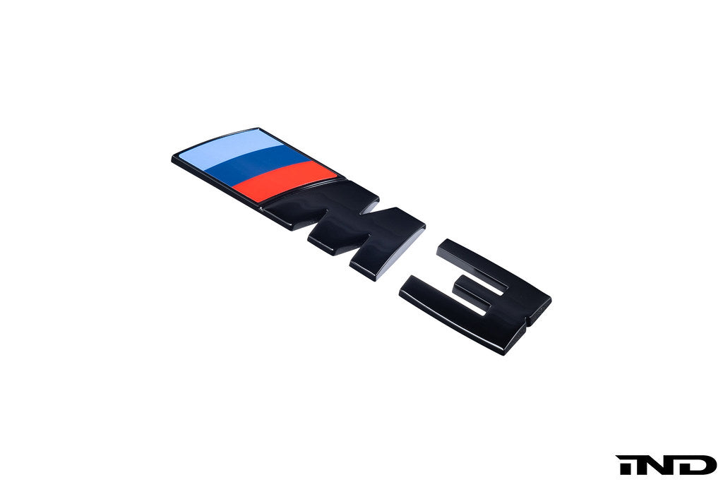 IND E9X M3 Painted Trunk Emblem