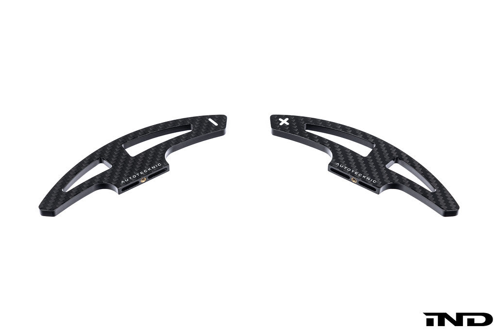 AutoTecknic E-Chassis Dry Carbon Competition Shift Paddle Set - DCT