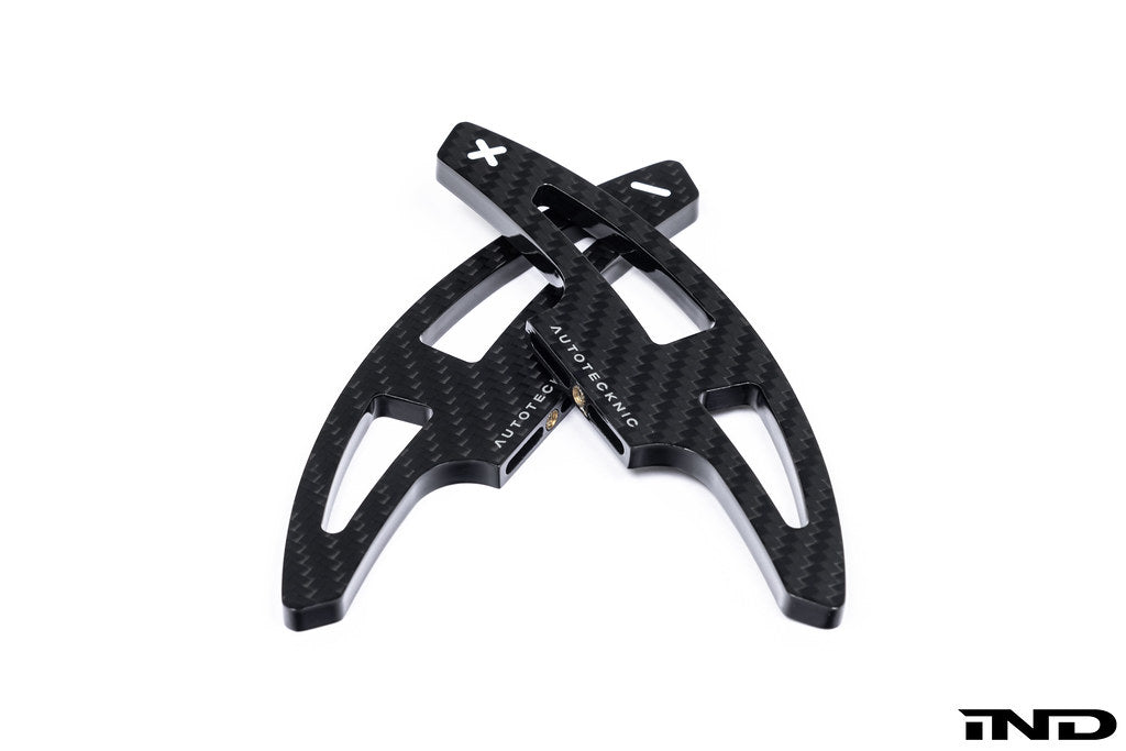 AutoTecknic E-Chassis Dry Carbon Competition Shift Paddle Set - DCT