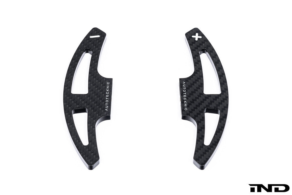 AutoTecknic E-Chassis Dry Carbon Competition Shift Paddle Set - DCT