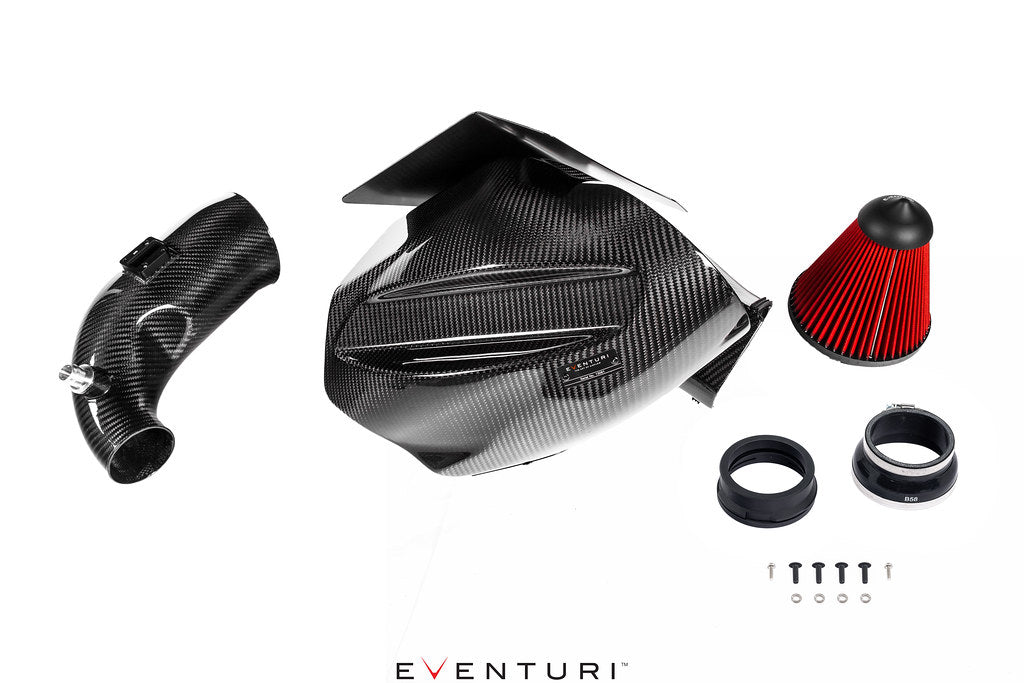 Eventuri Toyota A90 Supra / G29 Z4 M40i (B58) Black Carbon Intake System