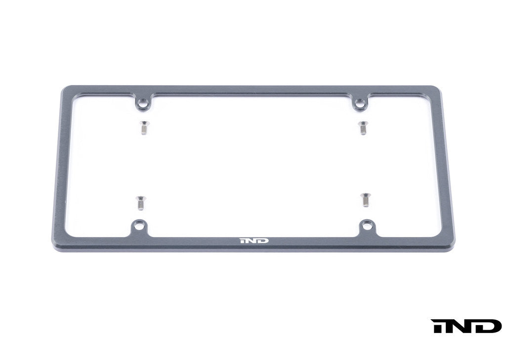 Rogue Engineering x IND Billet Aluminum Slimline License Plate Frame