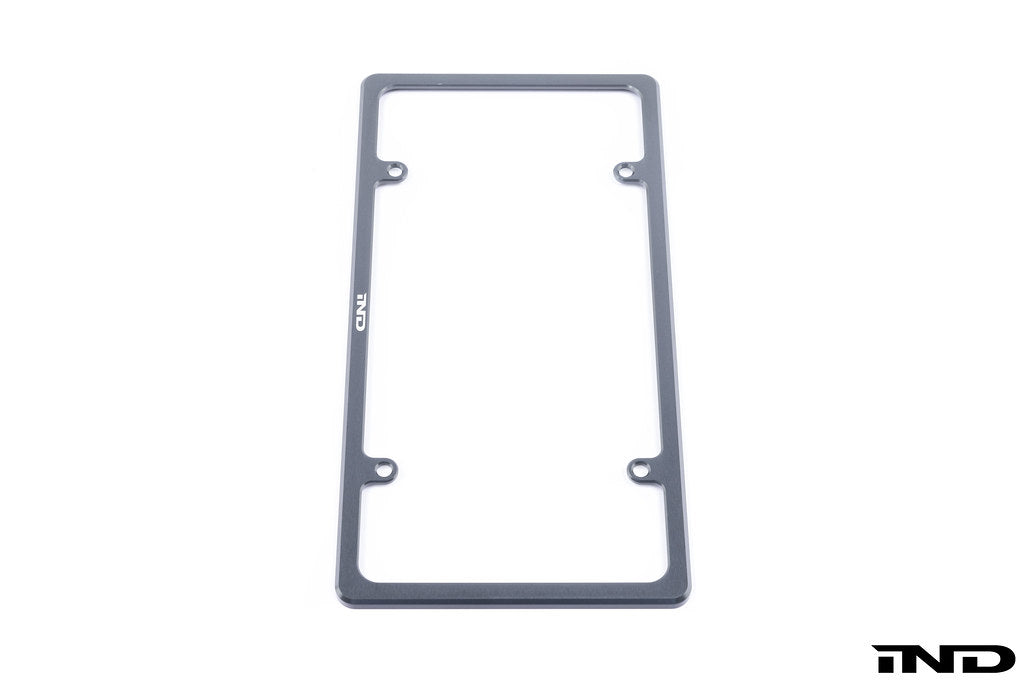 Rogue Engineering x IND Billet Aluminum Slimline License Plate Frame