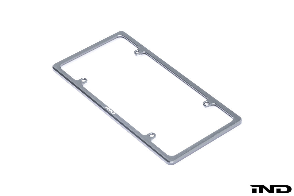 Rogue Engineering x IND Billet Aluminum Slimline License Plate Frame