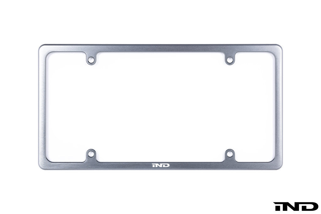 Rogue Engineering x IND Billet Aluminum Slimline License Plate Frame