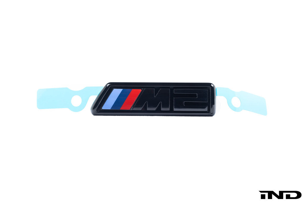 IND G87 M2 Gloss Black Painted Front Grille and Trunk Emblem Package