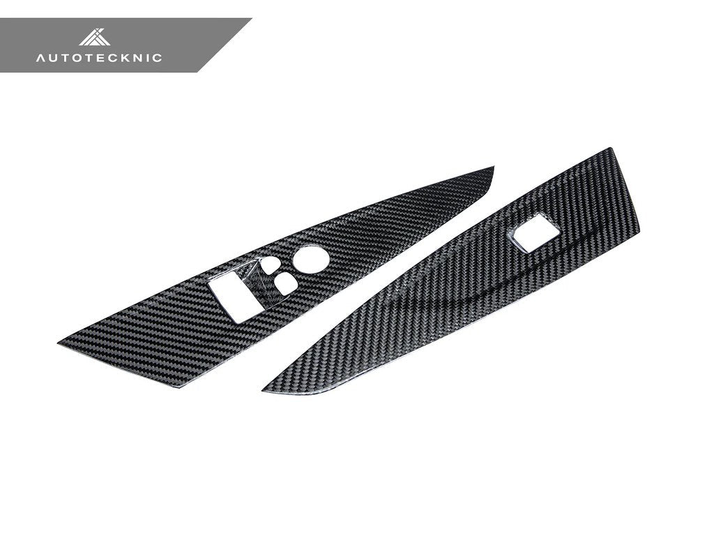 AutoTecknic G82 M4 Dry Carbon Window Switch Panel Trim Set