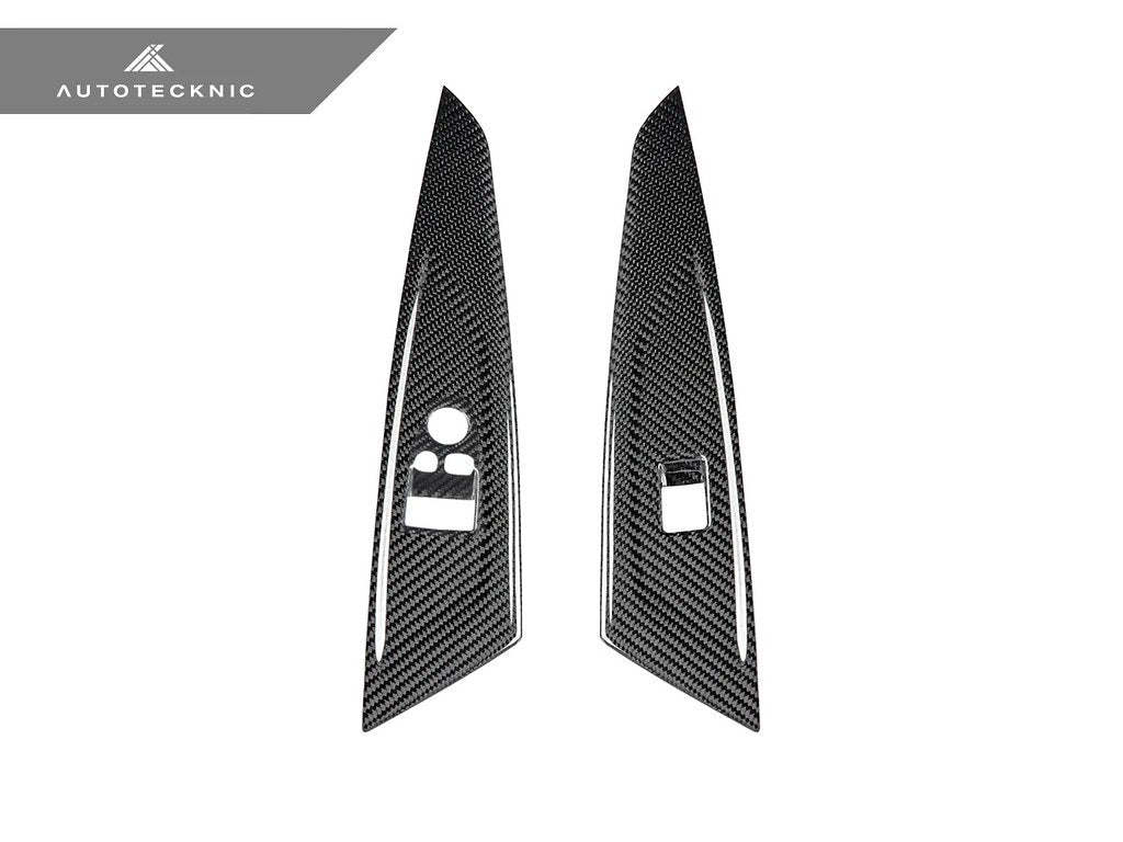 AutoTecknic G82 M4 Dry Carbon Window Switch Panel Trim Set