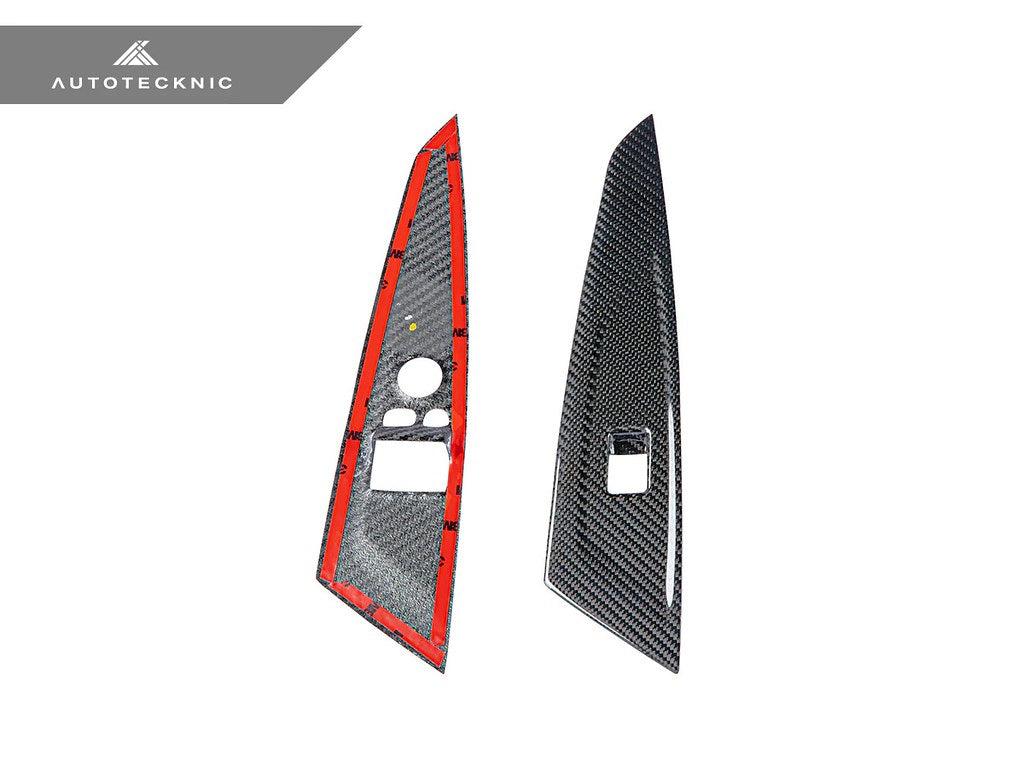 AutoTecknic G82 M4 Dry Carbon Window Switch Panel Trim Set