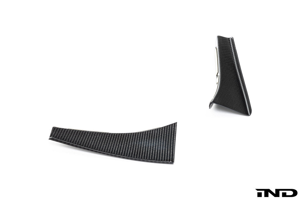 Karbonius E46 M3 Carbon Front Bumper Canard Set