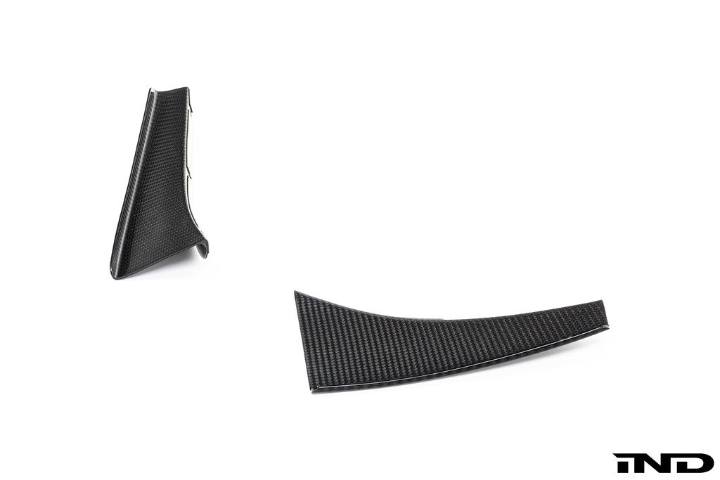 Karbonius E46 M3 Carbon Front Bumper Canard Set