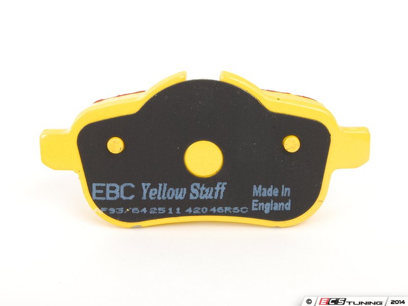 Rear YellowStuff Performance Brake Pad Set