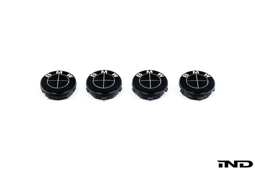 IND Black Series Floating Wheel Center Cap Set - 56mm