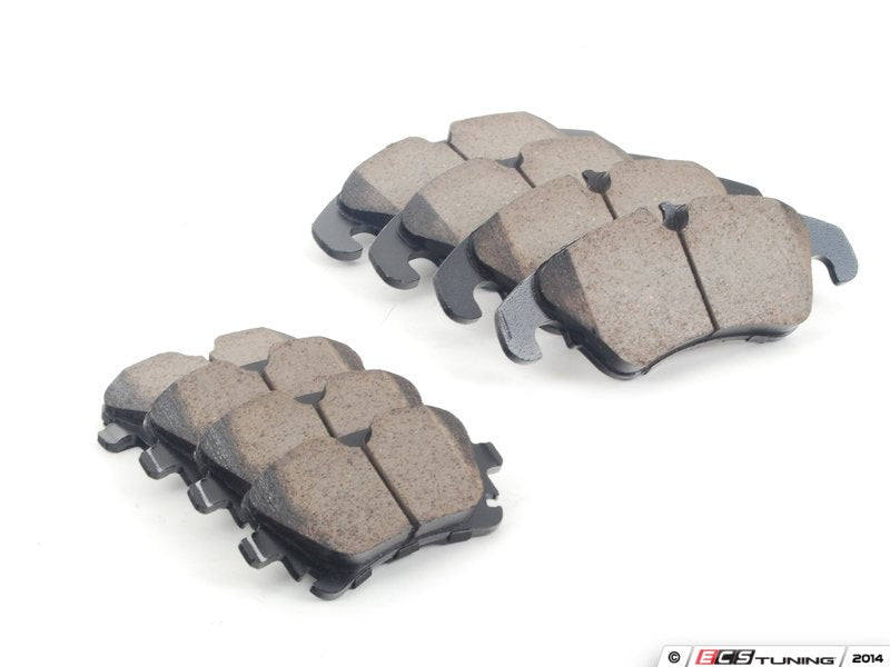 Front & Rear Euro Ceramic Brake Pad Kit