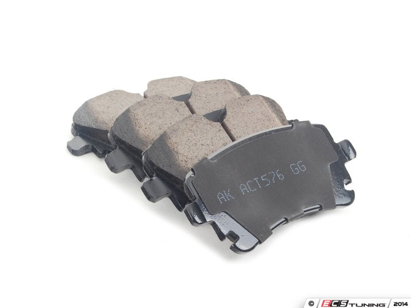 Front & Rear Euro Ceramic Brake Pad Kit