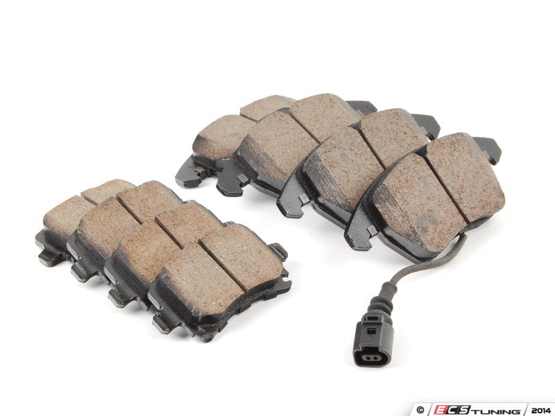 Front & Rear Euro Ceramic Brake Pad Kit