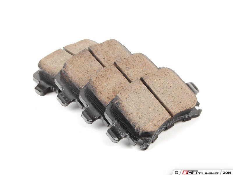 Front & Rear Euro Ceramic Brake Pad Kit