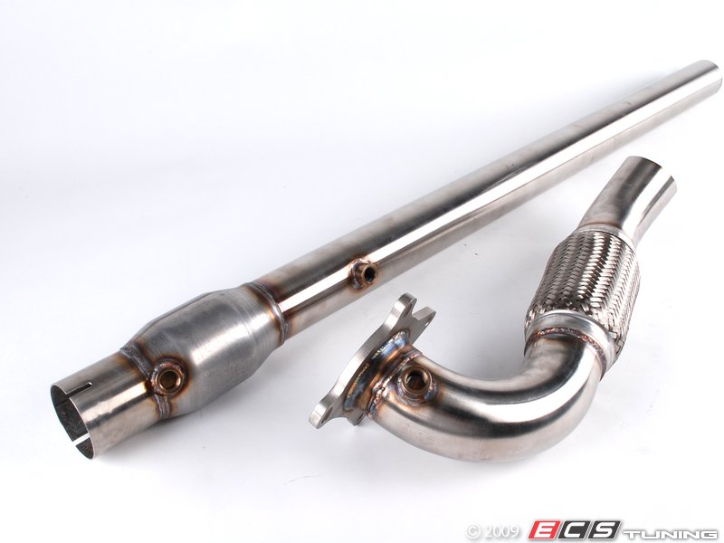 3" Downpipe - Includes High Flow Catalytic Converter